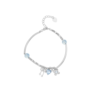 Lắc tay Bạc đính đá PNJSilver Aristocats AQXMW060008