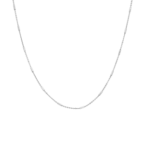 Dây chuyền Vàng Trắng Ý 75% (18K) PNJ 0000W061565