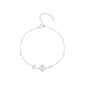 Lắc tay Vàng Trắng 41,6% (10K) PNJ 0000W061199