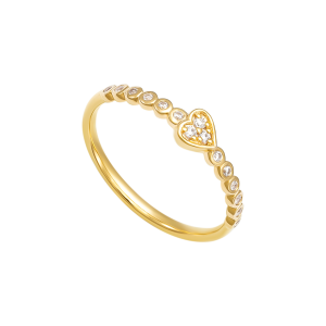 Nhẫn Vàng 58,5% (14K) Đính đá CZ PNJ XMXMY018403