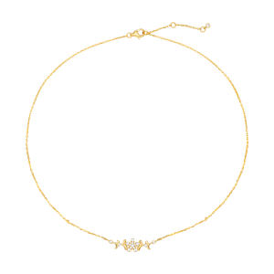 Dây cổ Vàng 58,5% (14K) Đính đá ECZ PNJ XMXMY001530