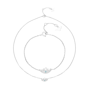 Bộ trang sức Vàng trắng Disney | PNJ 00089-00069