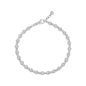 Lắc tay Vàng Trắng Ý 75% (18K) PNJ 0000W061241