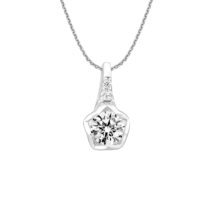 Mặt dây chuyền Vàng Trắng 33,3% (8K) Đính đá ECZ STYLE By PNJ XMXMW003783