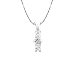 Mặt dây chuyền Vàng Trắng 33,3% (8K) Đính đá ECZ STYLE By PNJ XMXMW003785