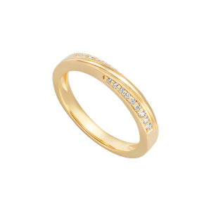 Nhẫn Kim cương Vàng 58,5% (14K) PNJ DDDDY001349