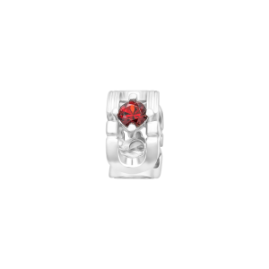 Hạt Charm Vàng Trắng 41,6% (10K) Đính đá Ganat PNJ Magnétique GNXMW000001