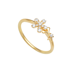 Nhẫn Vàng 58,5% (14K) Đính đá CZ PNJ XMXMY018398