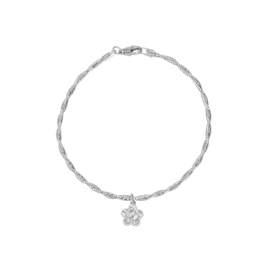 Vòng tay Vàng Trắng Ý 75% (18K) PNJ 0000W001064