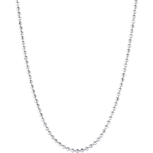 Dây chuyền bạc PNJSilver kiểu dây bi 0000K000012