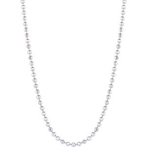 Dây chuyền bạc PNJSilver kiểu dây bi 0000K000017