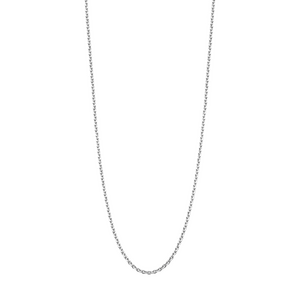 Dây chuyền bạc PNJSilver dây đan kiểu chữ cong 0000K000021