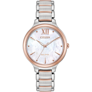 Đồng hồ thời trang nữ dây thép không gỉ chống nước Citizen EM0556.87D