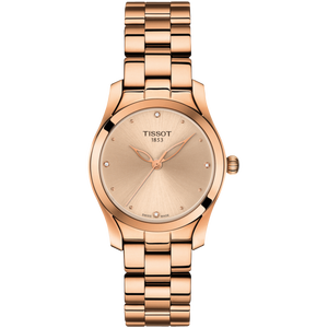 Đồng hồ nữ dây thép không gỉ chống nước Tissot T112.210.33.456.00