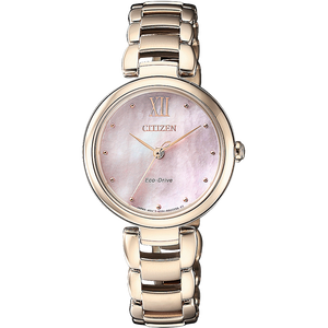 Đồng hồ nữ dây thép không gỉ chống nước Citizen EM0533-82Y CECL