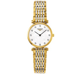 Đồng hồ nữ dây thép không gỉ chống nước Longines L4.209.2.87.7