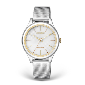 Đồng hồ nữ dây thép không gỉ chống nước Citizen EM0504.81A