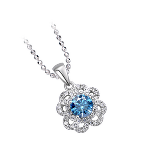 Mặt dây chuyền kim cương Vàng trắng 18K PNJ DDDDW000874