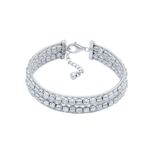 Vòng tay Vàng trắng Ý 18K PNJ 0000W000370