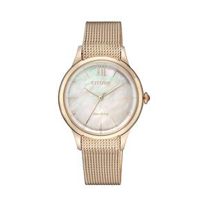 Đồng Hồ Citizen Nữ EM0813-86Y Dây Thép Không Gỉ 32 mm