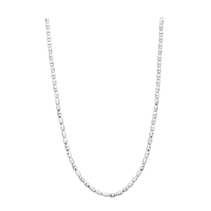 Dây chuyền Vàng trắng Ý 18K PNJ 0000W000491