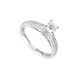 Nhẫn Kim cương Vàng 14K PNJ DDDDW002691