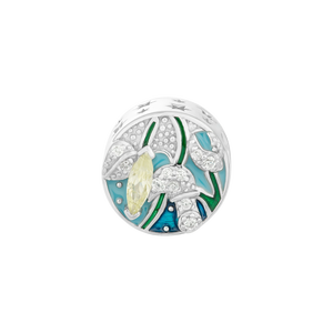 Hạt charm xỏ DIY đính đá PNJSilver cung Bọ Cạp ZTZTW060011