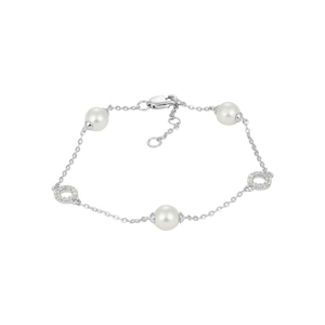 Lắc tay bạc đính đá PNJSilver NHXMW000005