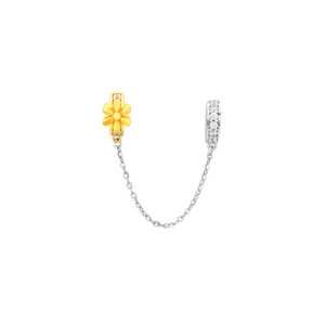 Hạt charm chặn bạc đính đá PNJSilver XM00C000005