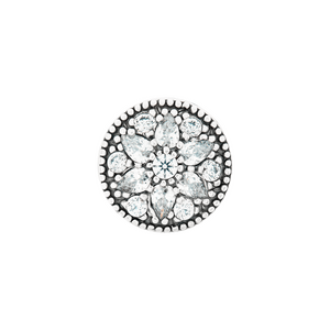 Hạt charm DIY PNJSilver hình hoa văn 14022.000