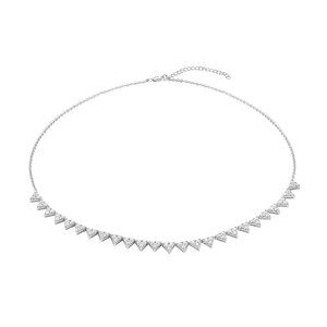 Dây cổ bạc đính đá STYLE By PNJ DNA XM00W000031