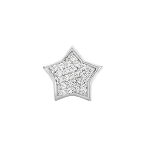 Hạt charm xỏ DIY PNJSilver hình ngôi sao 00XMW060024