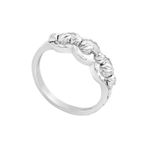 Nhẫn Vàng trắng Ý 18K PNJ 0000W001471