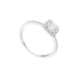 Nhẫn Bạc đính đá ECZ PNJSilver XMXMW060009