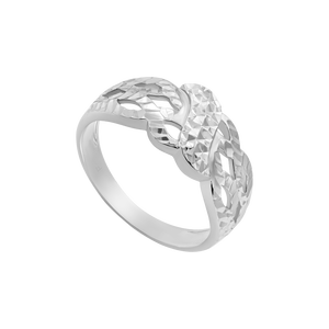 Nhẫn Vàng trắng Ý 18K PNJ 0000W001341