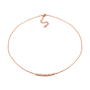Dây cổ Bạc STYLE By PNJ đính đá DNA XM00X000008