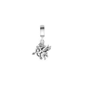 Hạt charm xỏ PNJSilver hình thiên sứ 0000W060057