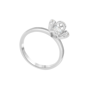 Nhẫn bạc đính đá PNJSilver XMXMW060006