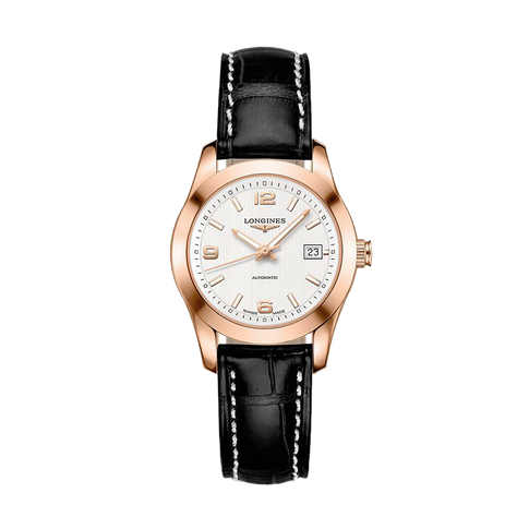 Đồng hồ Longines Conquest Nữ L2.285.8.76.3 Dây Da 29 mm