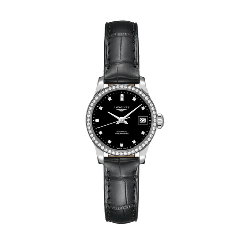 Đồng hồ Longines Record Nữ L2.320.0.57.2 Dây Da 26 mm