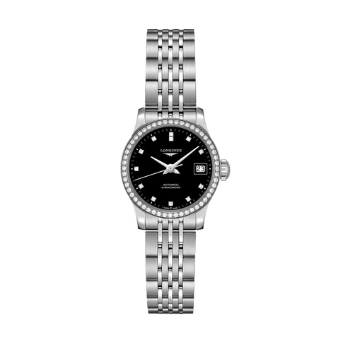 Đồng hồ Longines Record Nữ L2.320.0.57.6 Dây Kim Loại 26 mm