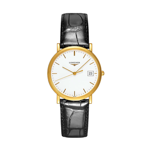 Đồng hồ Longines Presence Nam L4.777.6.12.0 Dây Da 34 mm