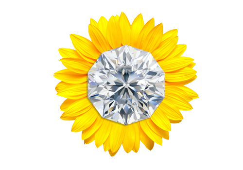 BST Sunflower sử dụng đá Suncut - giác cắt độc quyền của PNJ và Swarovski
