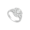 Nhẫn Kim cương Vàng trắng 14K PNJ DDDDW005119