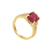 Nhẫn Vàng 18K đính đá Ruby PNJ RBXMY000952